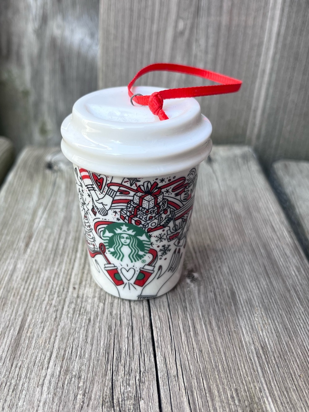 Starbucks 2017 Holiday Christmas Cup Ornament